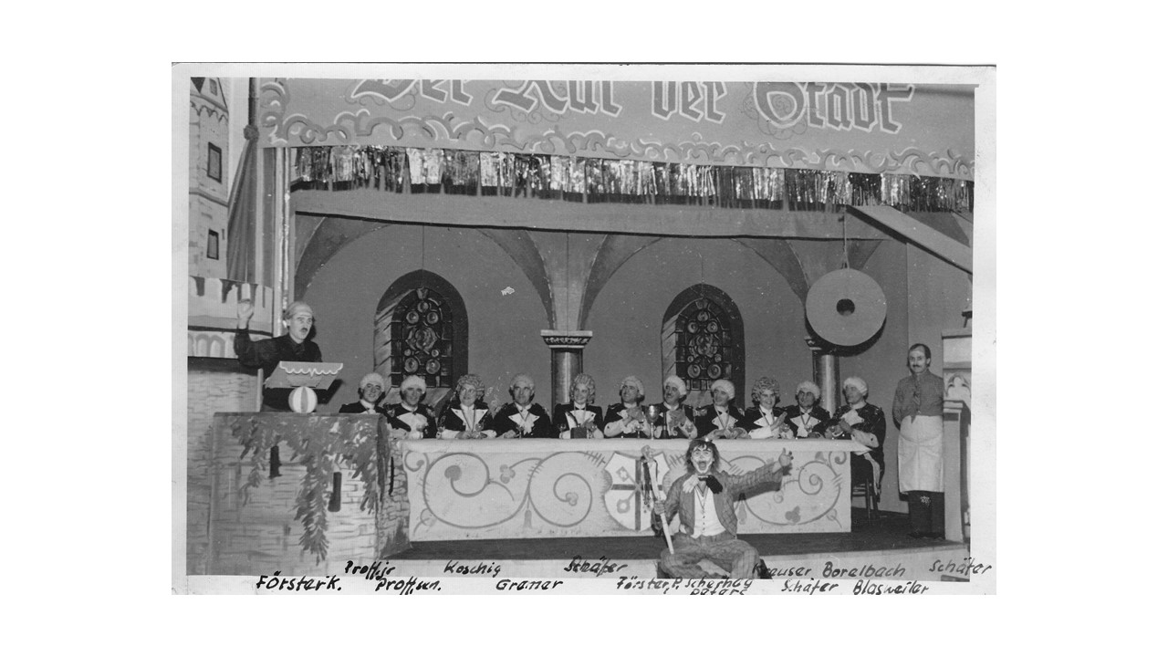 Bühnenbild von 1949
